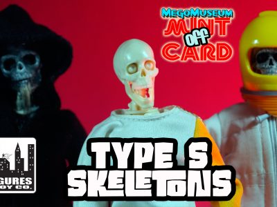 Mego Museum: Mint Off Card Type S Skeletons by Figures Toy Company