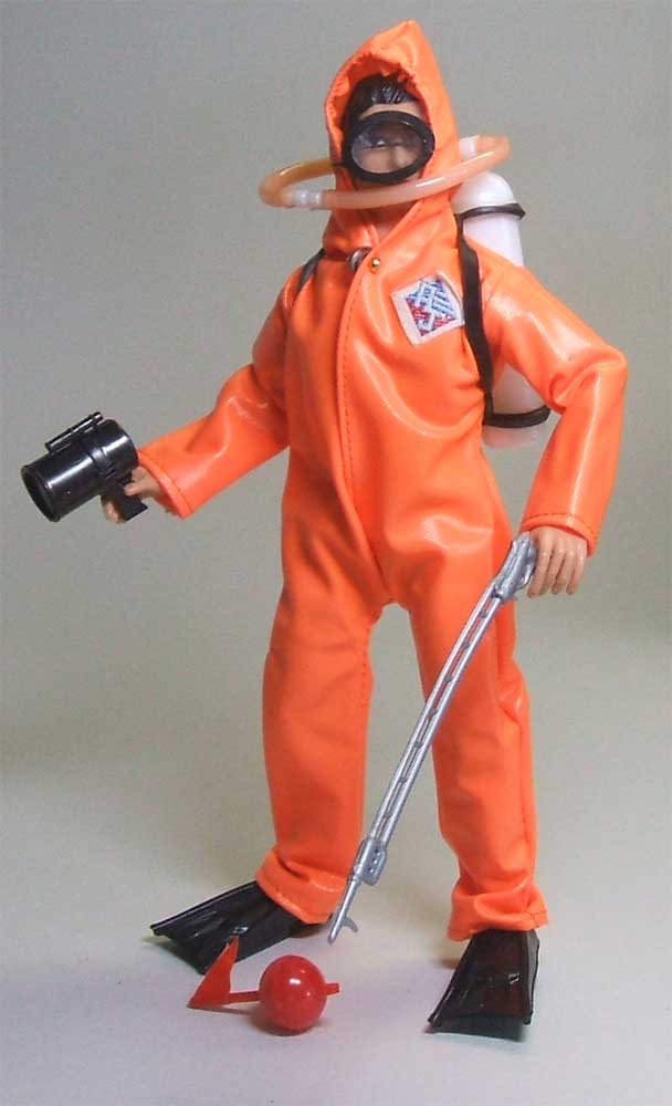 Mego Action Jackson frogman Outfit