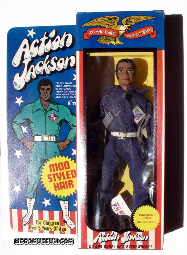 boxed black mego action jackson