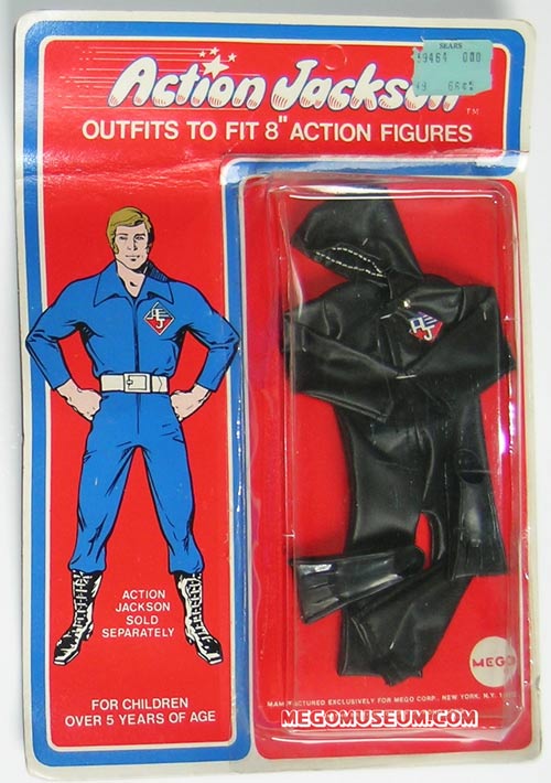 Action Jackson raincoat by Mego