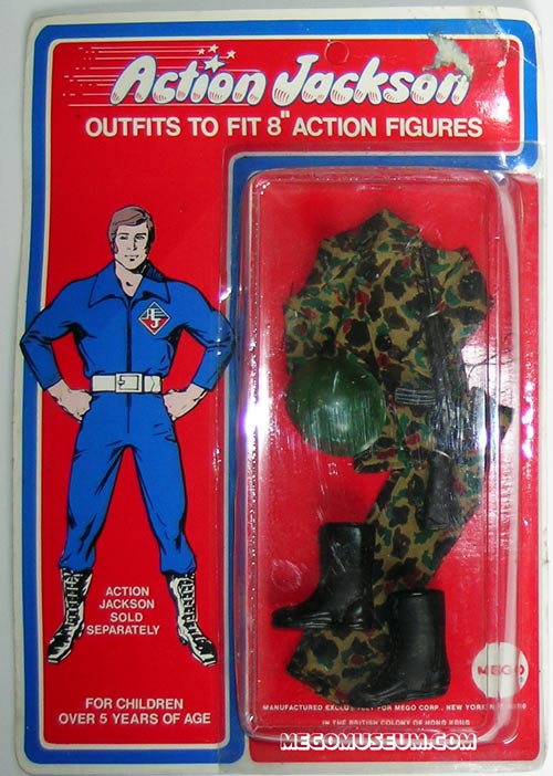 Action Jackson marine outfit by Mego