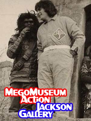 Mego president Martin Abrams dressed as Action Jackson in 1974