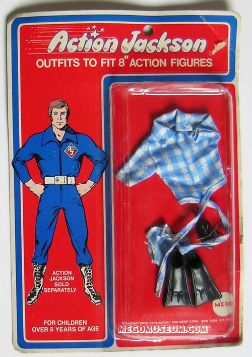 Action Jackson Scuba outfit by Mego