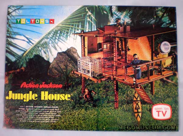 Action Jackson Jungle Treehouse in Australian box