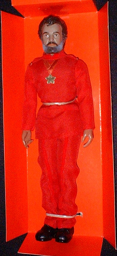 Maximillian Schell is Dr. Reinhardt, evil commander of the Cygnus. Mego Black Hole