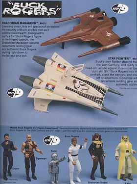 Buck Rogers was a good seller for Mego