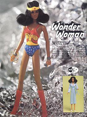 The twelve inch Wonderwoman line was successful due to the Linda Carter TV series