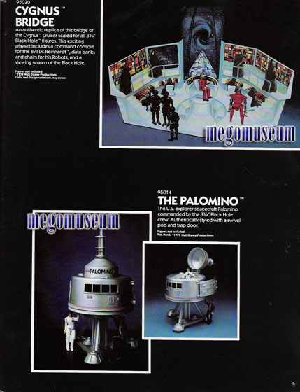 Unproduced Mego Black Hole Playsets