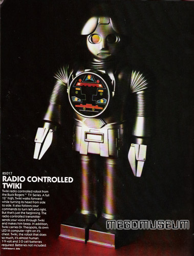 Mego radio controlled Twiki was never released