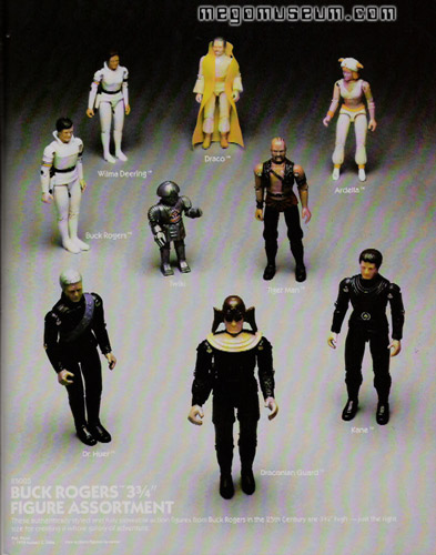 The basic Buck Rogers figure assortment