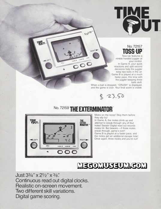 Mego game and watch