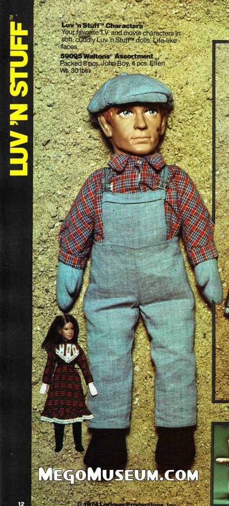 Mego John Boy and Mary Ellen plush dolls were not produced.