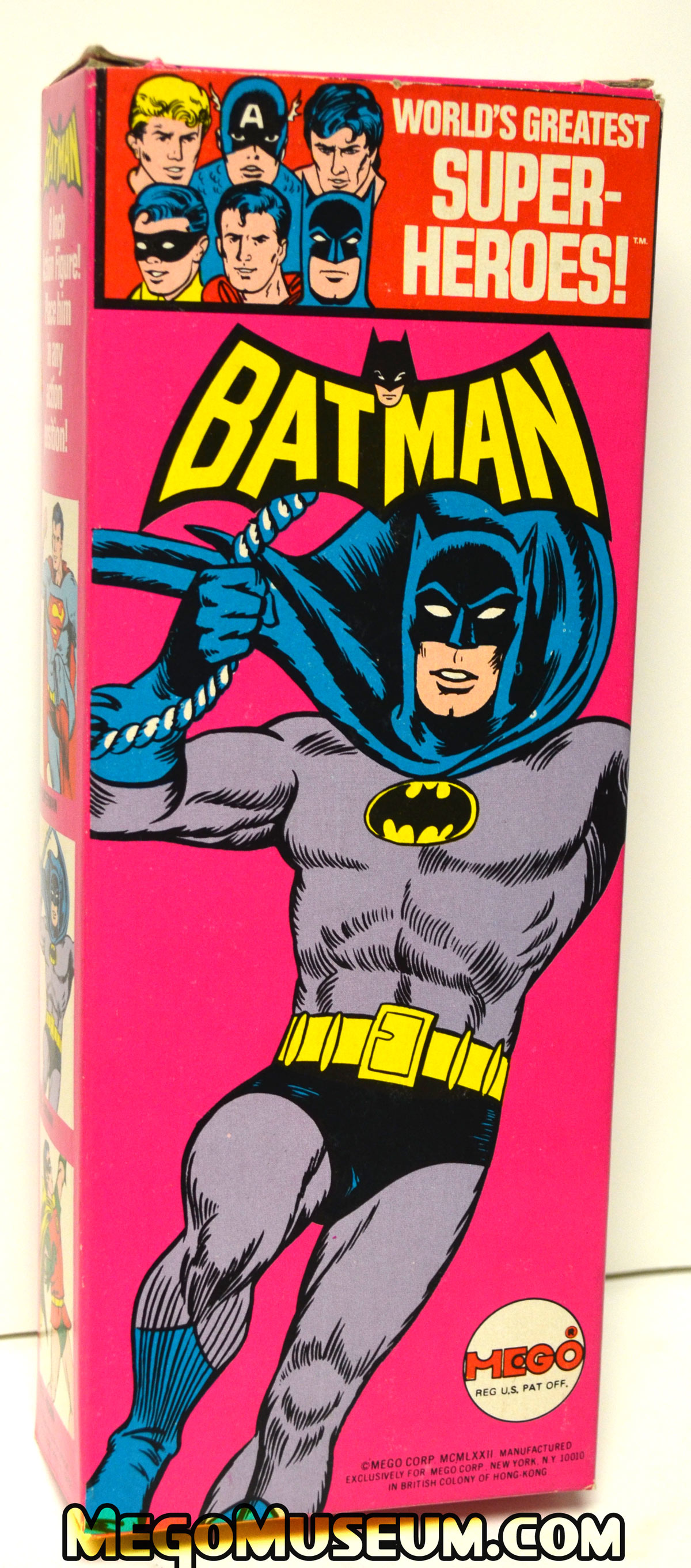 Mego Solid Boxed Batman from 1973