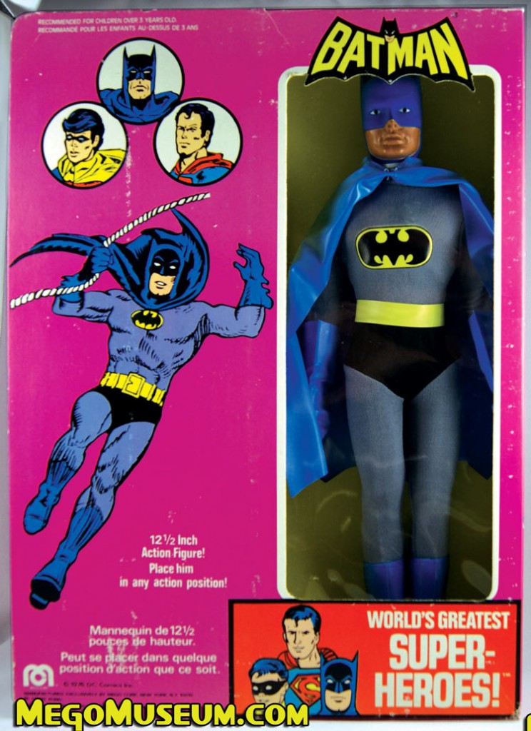 Mego 12 inch Batman in the Canadian Parkdale Novelty Box.