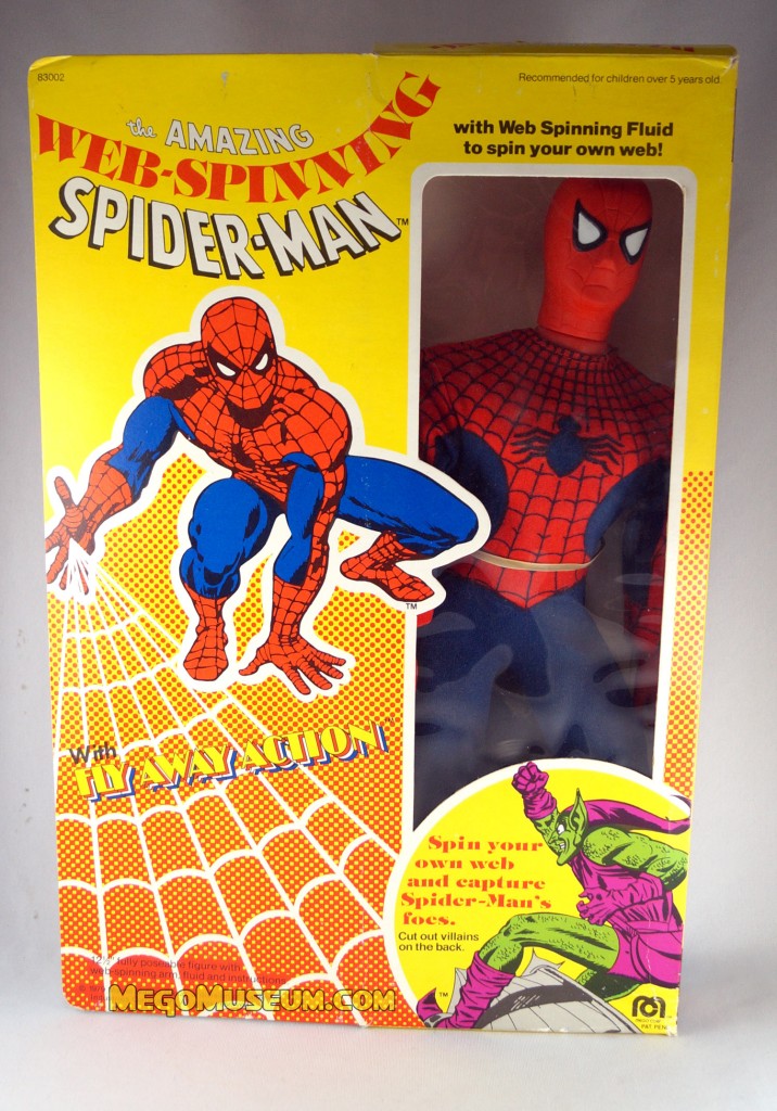 Mego Web Spinning Spiderman Mego Museum