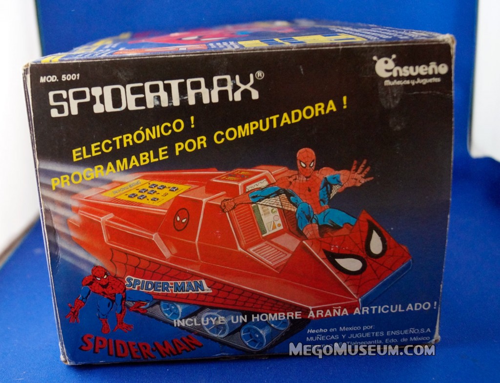 Mego Boxed Ensueno Spider-Trax Mexico  Mego Museum Spider-Man