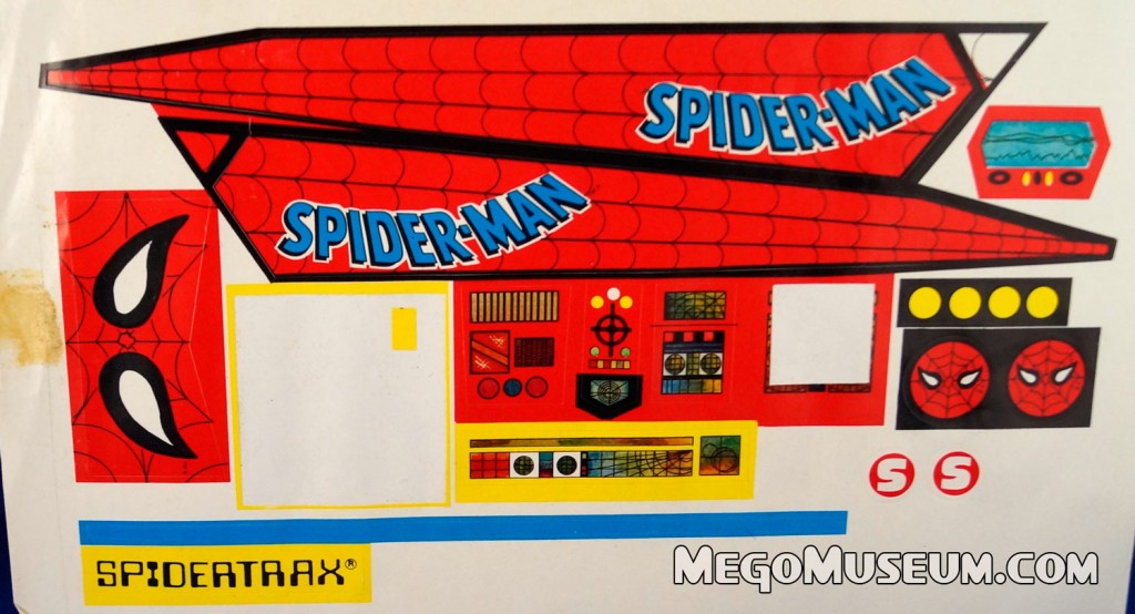 Mego Boxed Ensuano Spider-Trax Mexico  Mego Museum Spider-Man