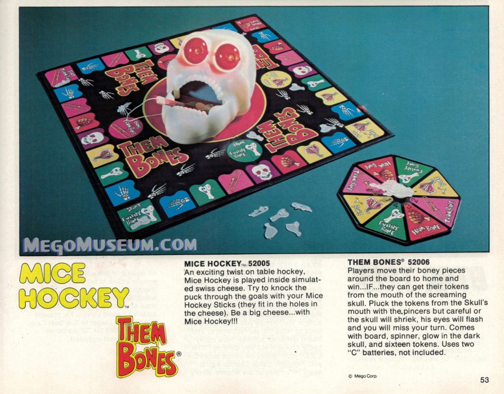 Mego Them Bones Game from 1976