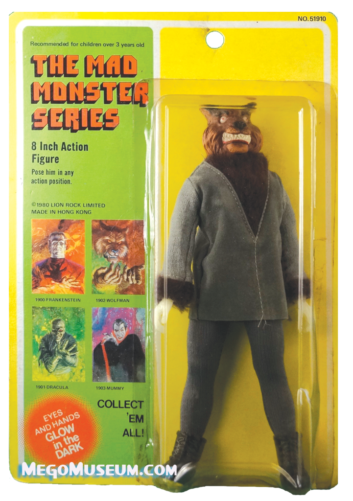MEGO THE HUMAN WOLFMAN MAD MONSTERS MEGOMUSEUM