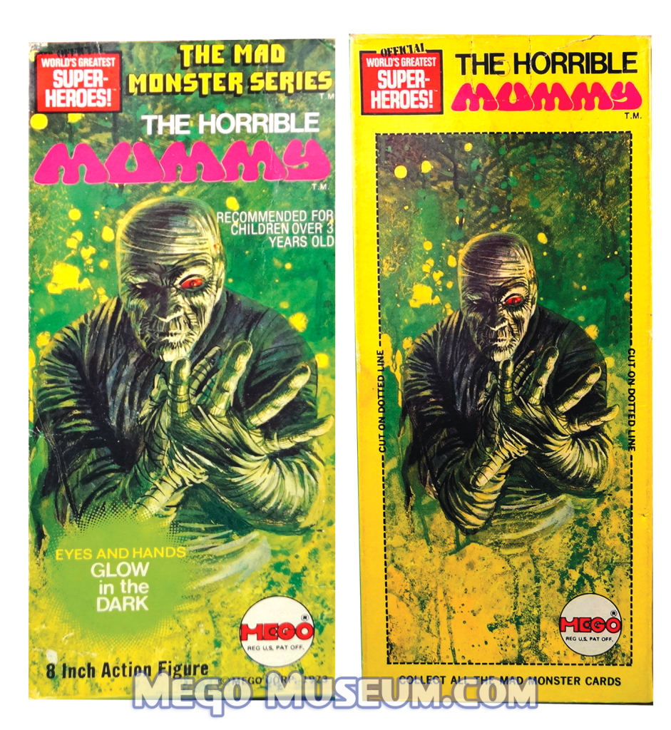 Mego Solid Boxed Horrible Mummy Figure