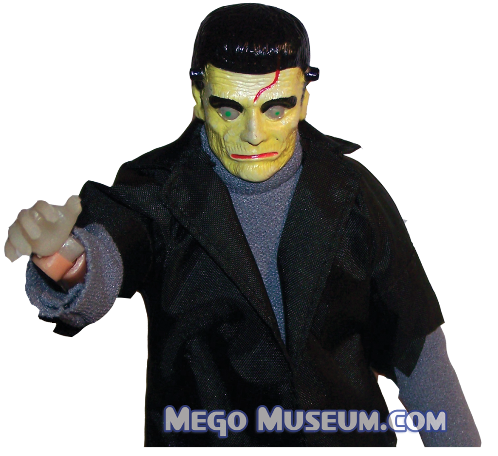 Frankenstein "Test Shot" figure from the 1974 Mego Toy Fair Showroom