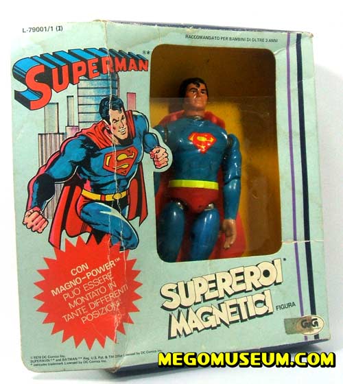 magnetic Superman mint in box