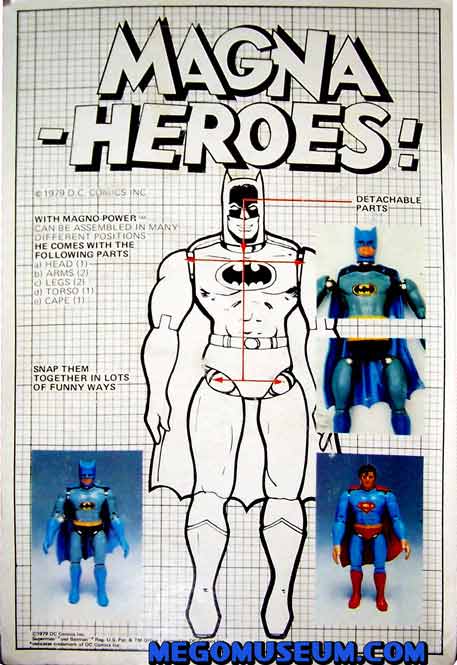 carded Mego Magnetic Batman