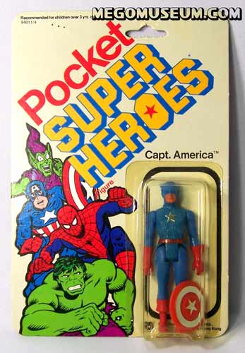 Mego Pocket Hero Captain America