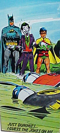 Comic Action Mego Batman and Joker