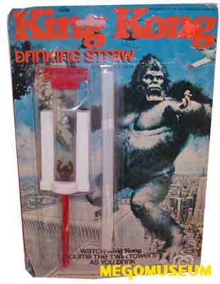 King Kong drinking straw