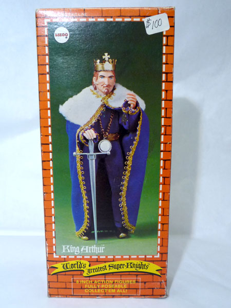 Mego Launcelot Box back