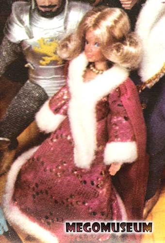 Mego Guenivere was not produced although was featured in the 1975 Mego catalog