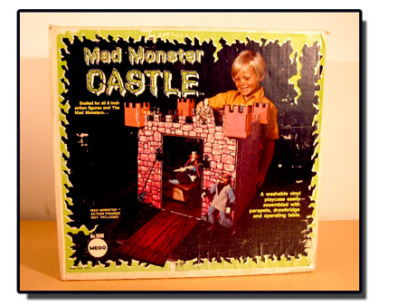 Box for the Mego Mad Monster Castle