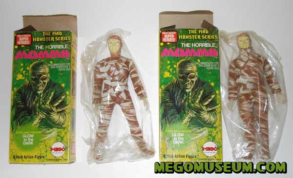 Mego mad monsters Mummy mib