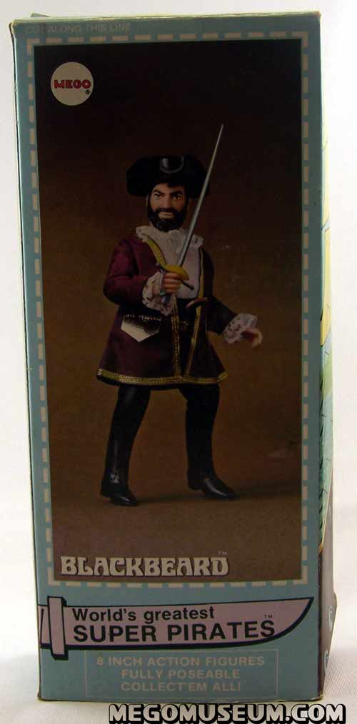 Mego Black Beard Box