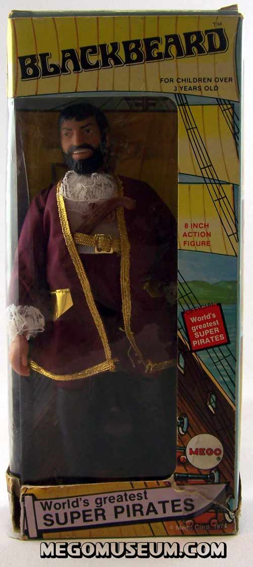 Mego Black Beard Box