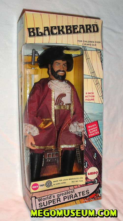 Mego Black Beard Box