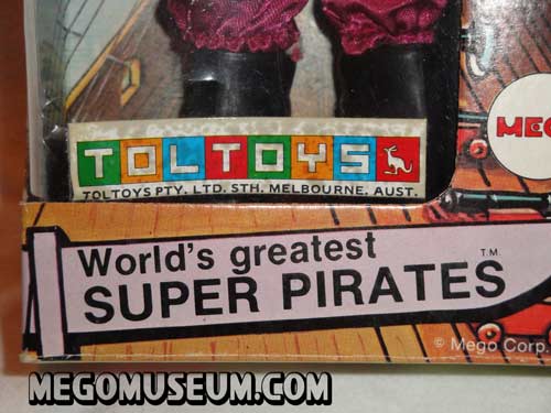 Boxed Mego Toltoys Pirates