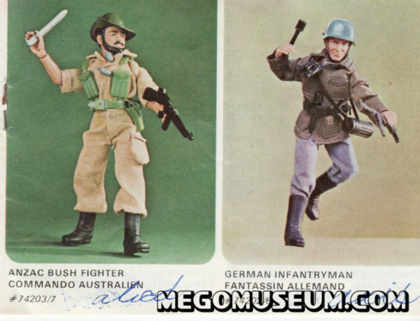 Mego Johnny Action Catalog