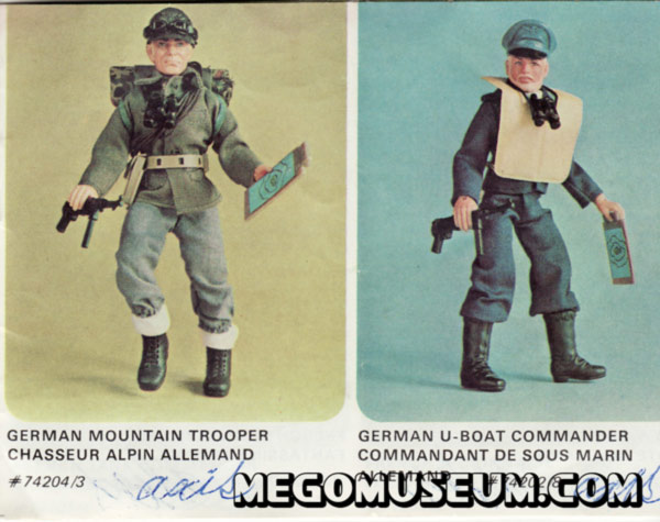 Mego Johnny Action Catalog