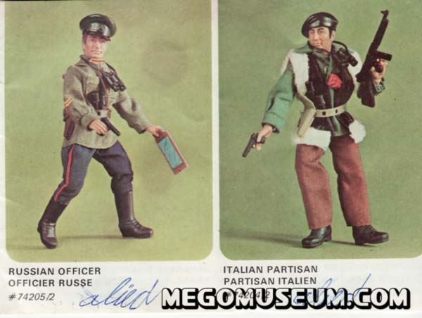 Mego Johnny Action Catalog