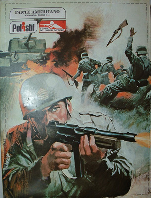 Polistil US INfantryman box has terrific artwork