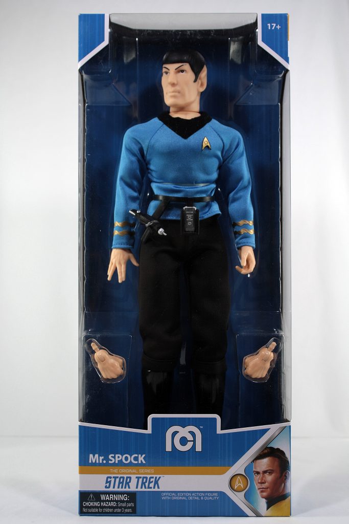 Mego 14” Mr Spock Star Trek box