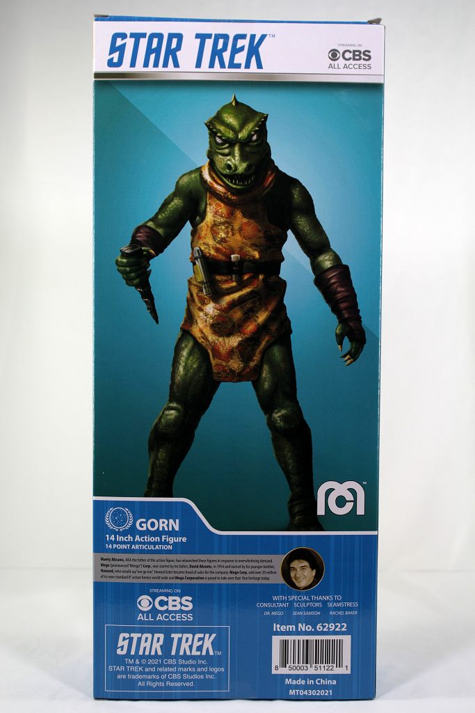 Boxed Mego Gorn