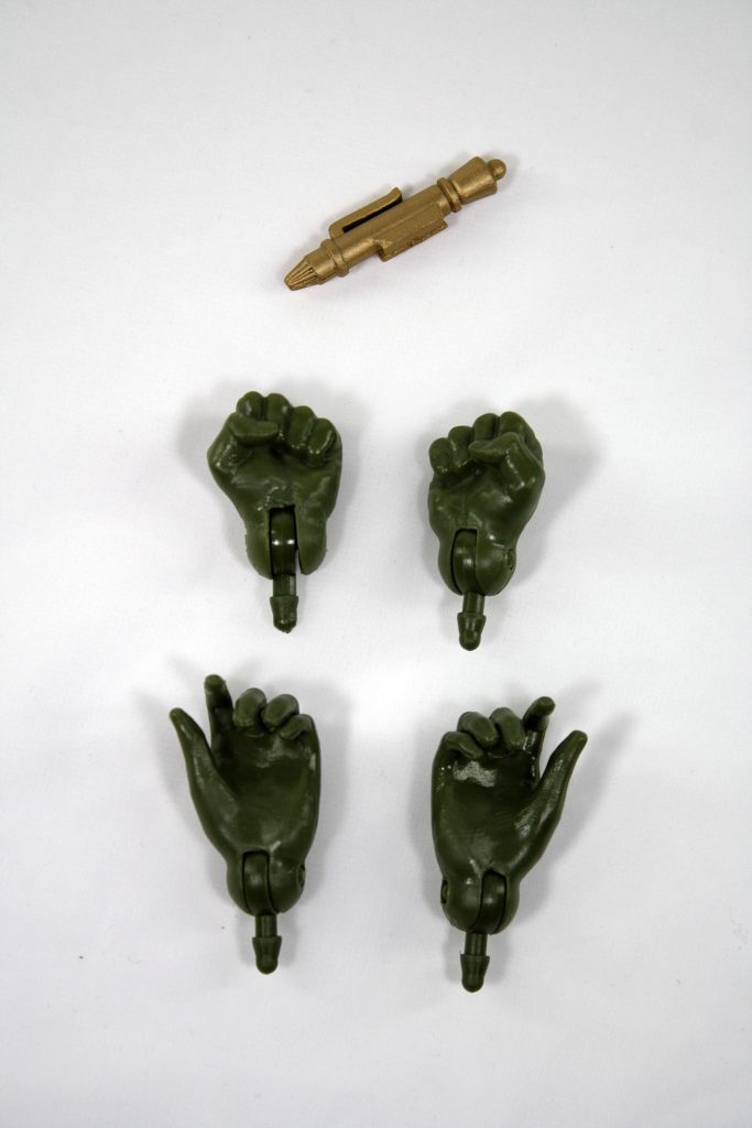 Gorn hands by Mego