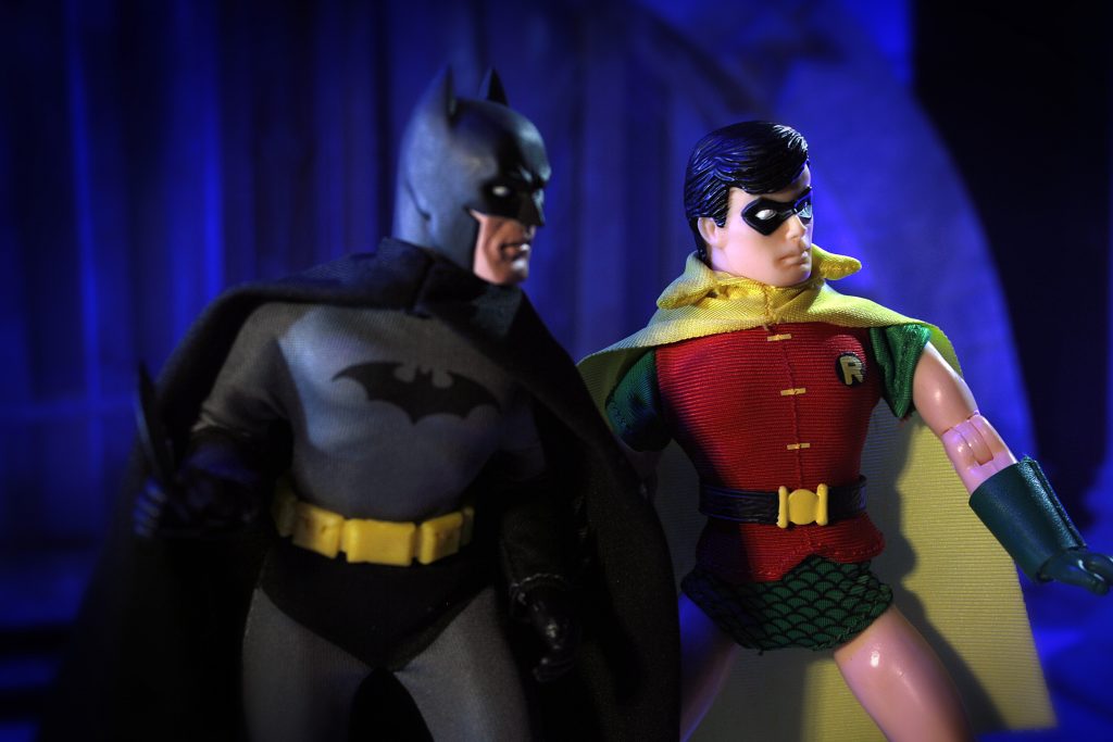 Mego Batman and Robin