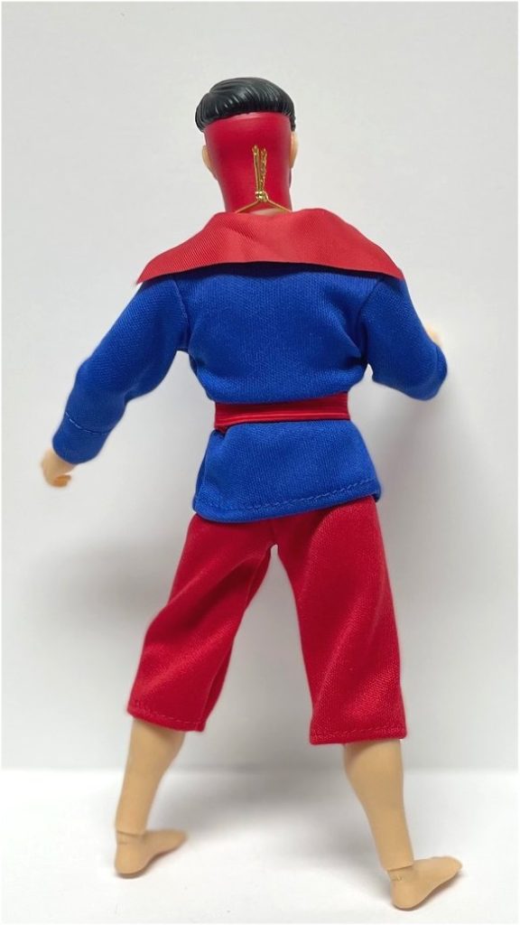 Atlas Comics: Hands of the Dragon

A martial-arts master dons a mask to battle his twin brother, who is working with the evil Dr. Nhu to assassinate the prime minister of Japan.

WuTeh and his brother Ling were raised by their grandfather TehChang in a remote Chinese monastery where the boys learned the ancient ways. After mortally wounding his own grandfather, Ling flees.  His brother WuTeh goes to America and adopts the identity of the Dragon as a force for good.