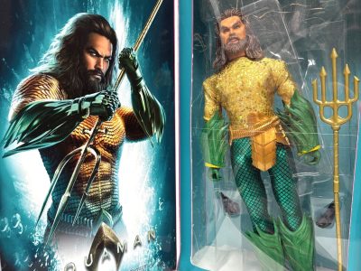 Mego 14" Aquaman prototype Cancelled