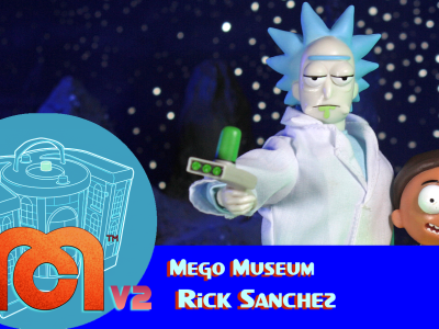 “Rick” Sanchez (item #62896) “Boom! Big reveal! I turned myself into a Mego action figure!” Rick and Morty are taking their interdimensional travels to the infinite realities of the Megoverse! Rick is being brought to our reality as a Mego action figure for the very first time! Rick comes with screen accurate clothing and sculpting as seen in the hit Adult Swim series - “Rick and Morty”. Now you can recreate all of Rick and Morty’s zainy adventures with the all-new “Rick” Sanchez Mego 8” action figure! “Sometimes science is more art than science.”