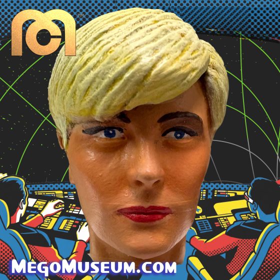Sculpted, painted, but never made it to production was Tasha Yar. Her short hair style wouldn’t look right as rooted hair so the hair was sculpted. -Paul Clarke